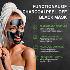 AMOADO peel-off action lifts impurities for refined pores.