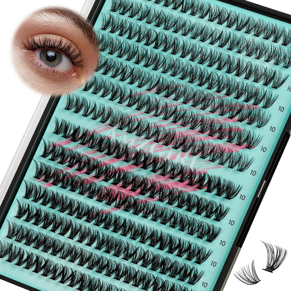 AMZGIRL tray front view showing 280 10mm clusters for quick application