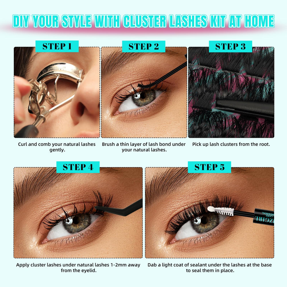AMZGIRL LASH applicator and remover tools for precise, safe use
