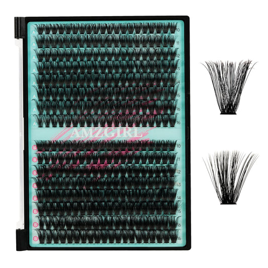 AMZGIRL LASH front packaging showing full kit and neat storage benefit