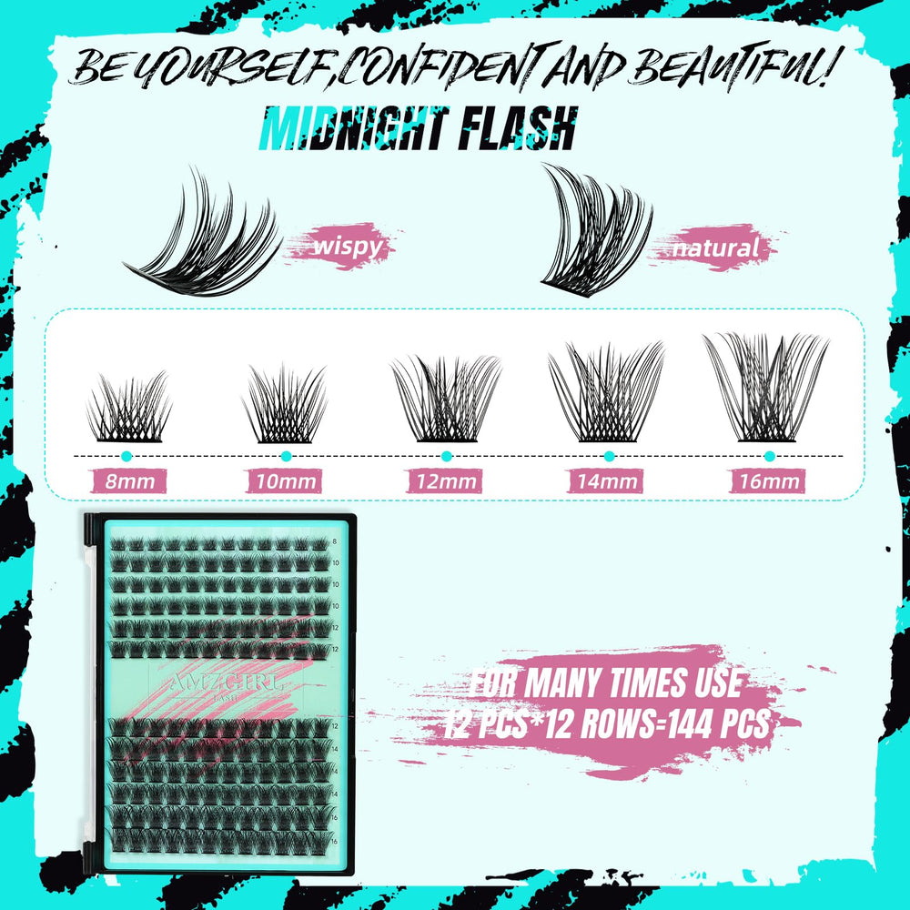 AMZGIRL LASH eyelash tweezers for precise placement