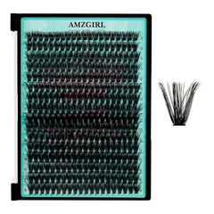 AMZGIRL front packaging showing full fluffy clusters kit for easy styling