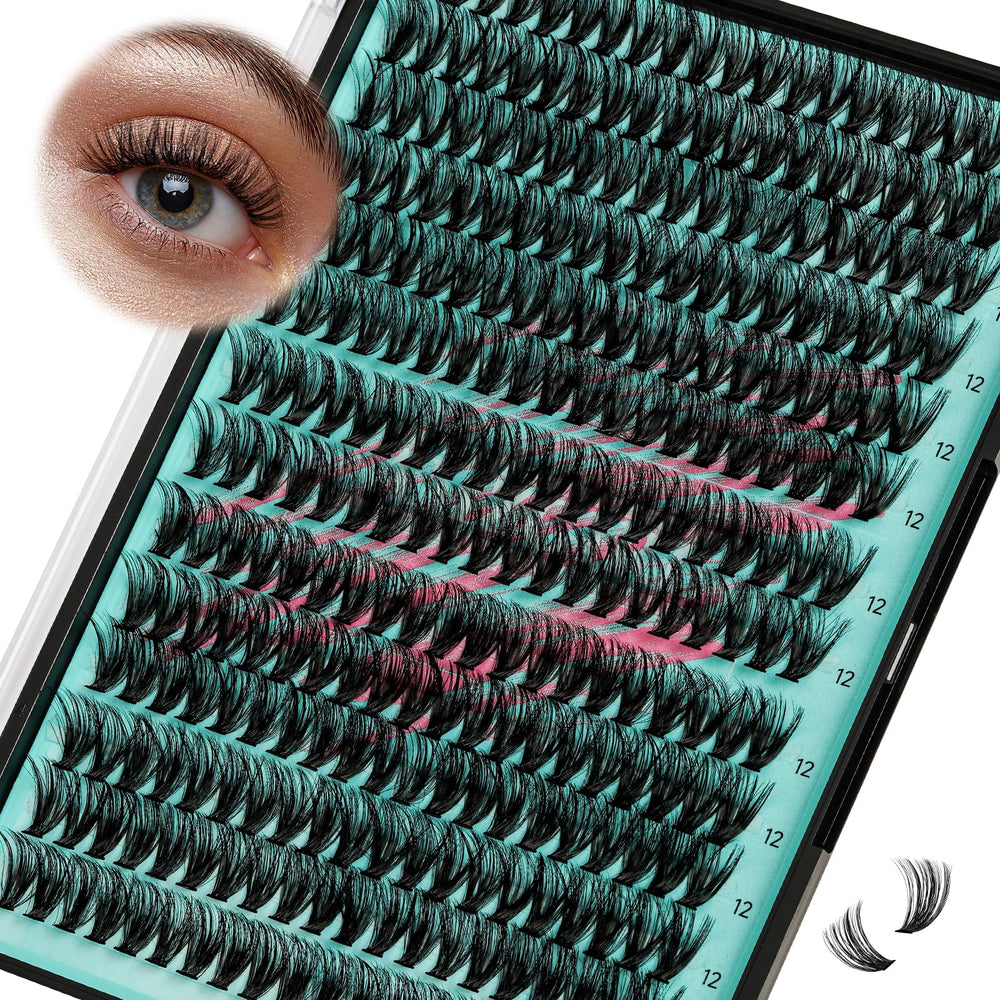 AMZGIRL front tray of 280 60D 12mm clusters showing organization and easy access benefit