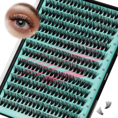 AMZGIRL front tray of 60D 10mm clusters showing organization and quantity for easy use