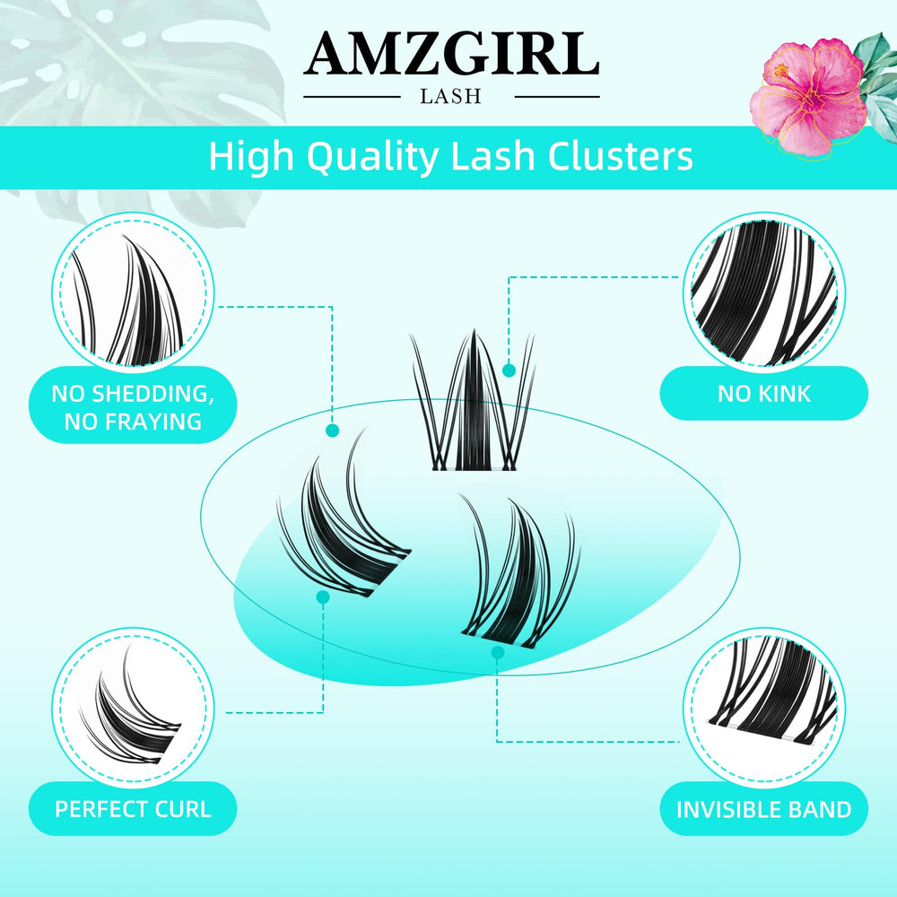 AMZGIRL LASH ultra-thin wide band detail for seamless blending