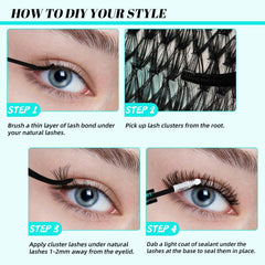 AMZGIRL LASH before-and-after eye photo showing noticeable lifted look benefit