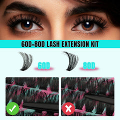 AMZGIRL LASH adhesive bond and seal bottles, provide secure long-lasting hold