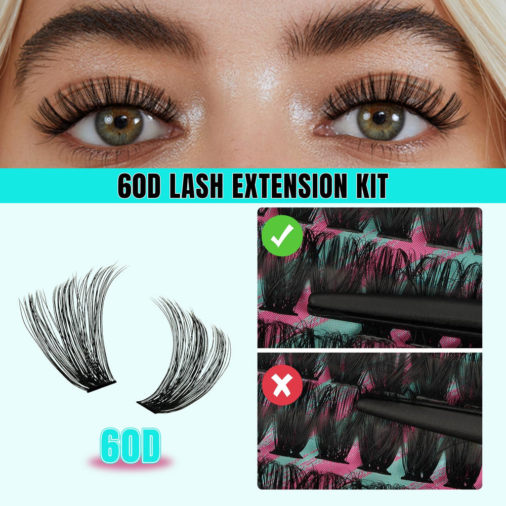 AMZGIRL lash bond seal and remover bottles for strong long-lasting hold