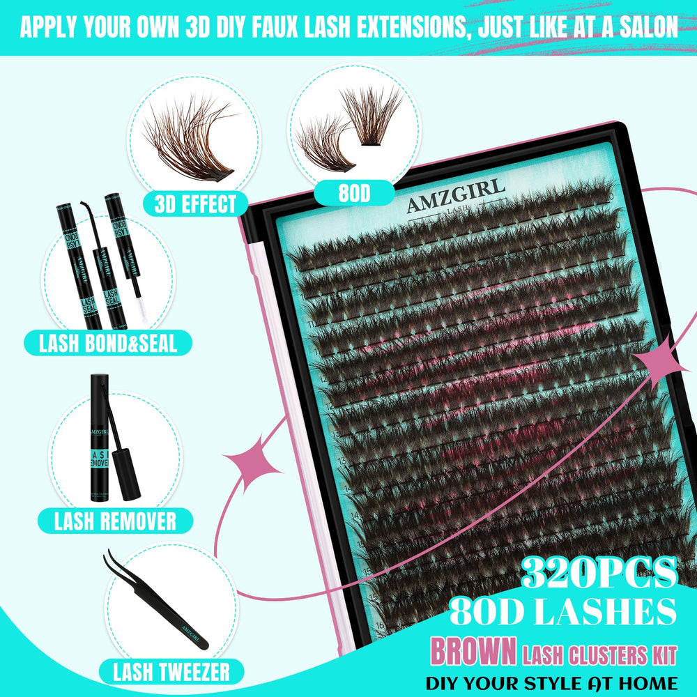 AMZGIRL LASH bond and seal offers durable hold with a gentle formula