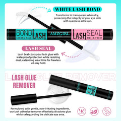 Removedor de pegamento AMZGIRL LASH para limpieza suave.