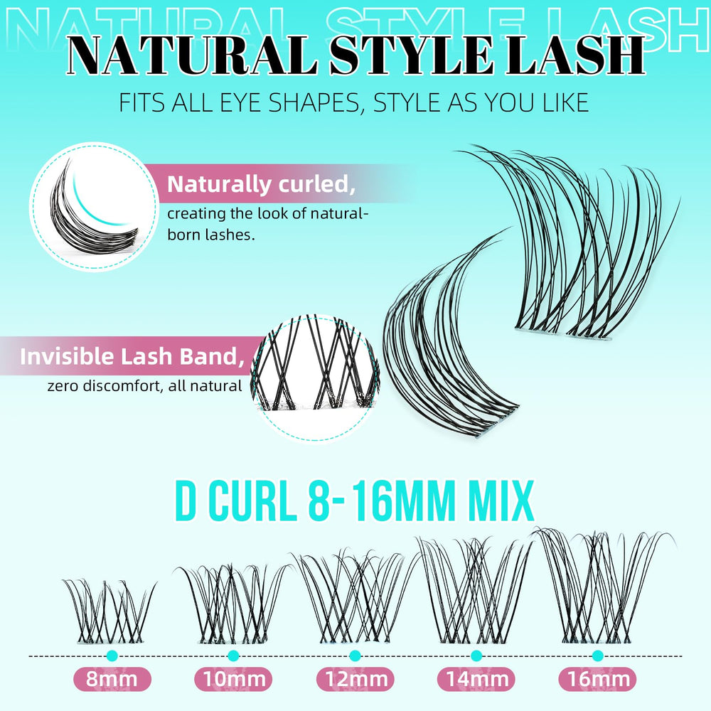 Bonder y sellador AMZGIRL LASH para un acabado claro y resistente al agua.