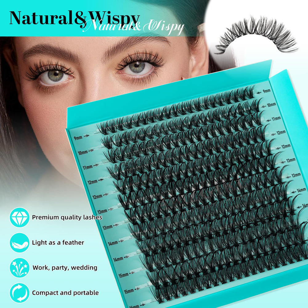 AMZGIRL LASH mixed-lengths 9-16mm offer versatile styles