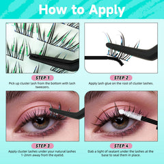 AMZGIRL LASH cluster size comparison with coin to show scale and fit