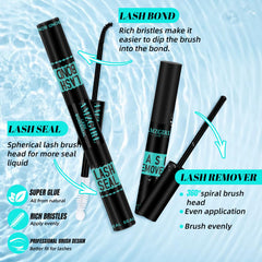 AMZGIRL LASH Daybreak lash applicator for precise cluster placement.