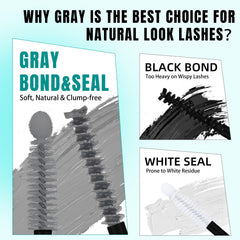 AMZGIRL LASH dual-ended wands, precise brush tips for accurate cluster placement