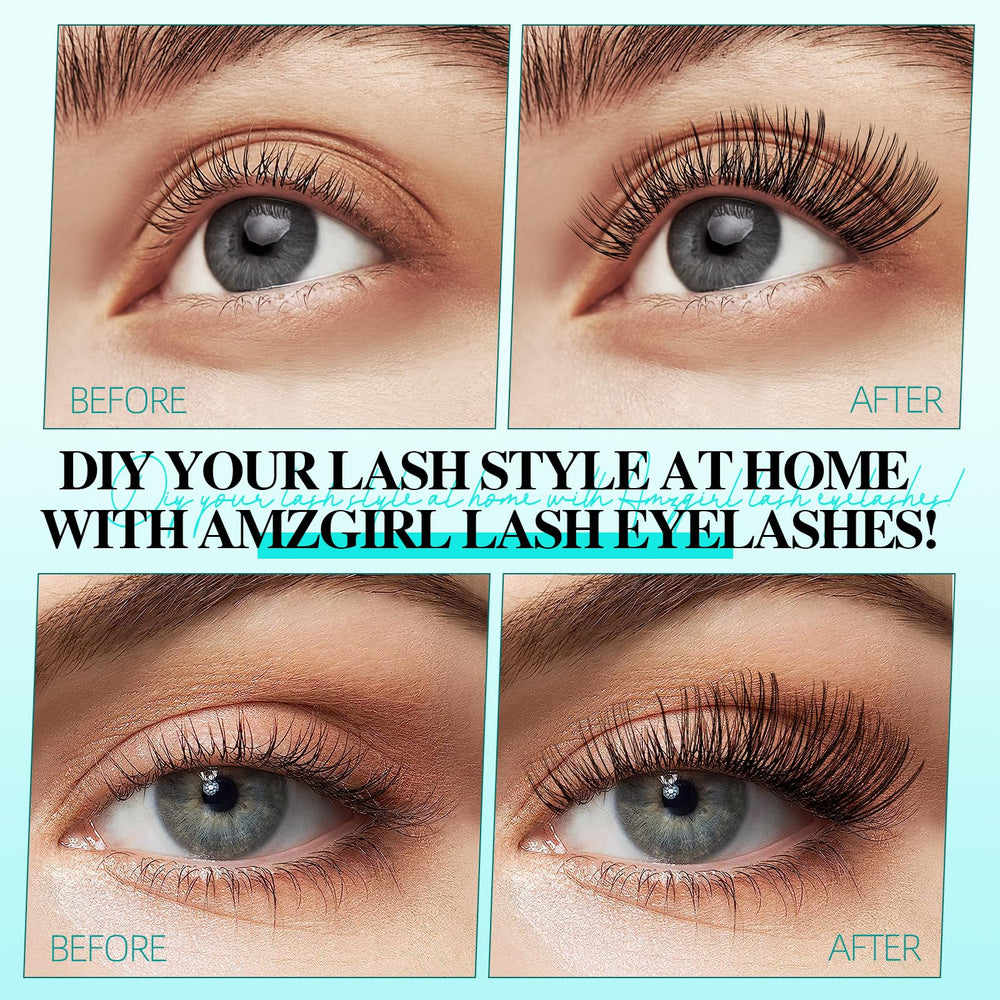 AMZGIRL LASH on model daylook showcasing subtle volume and comfortable wear