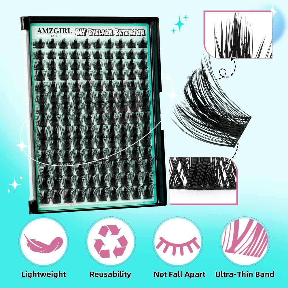 AMZGIRL LASH Remover oil enables gentle, safe removal.