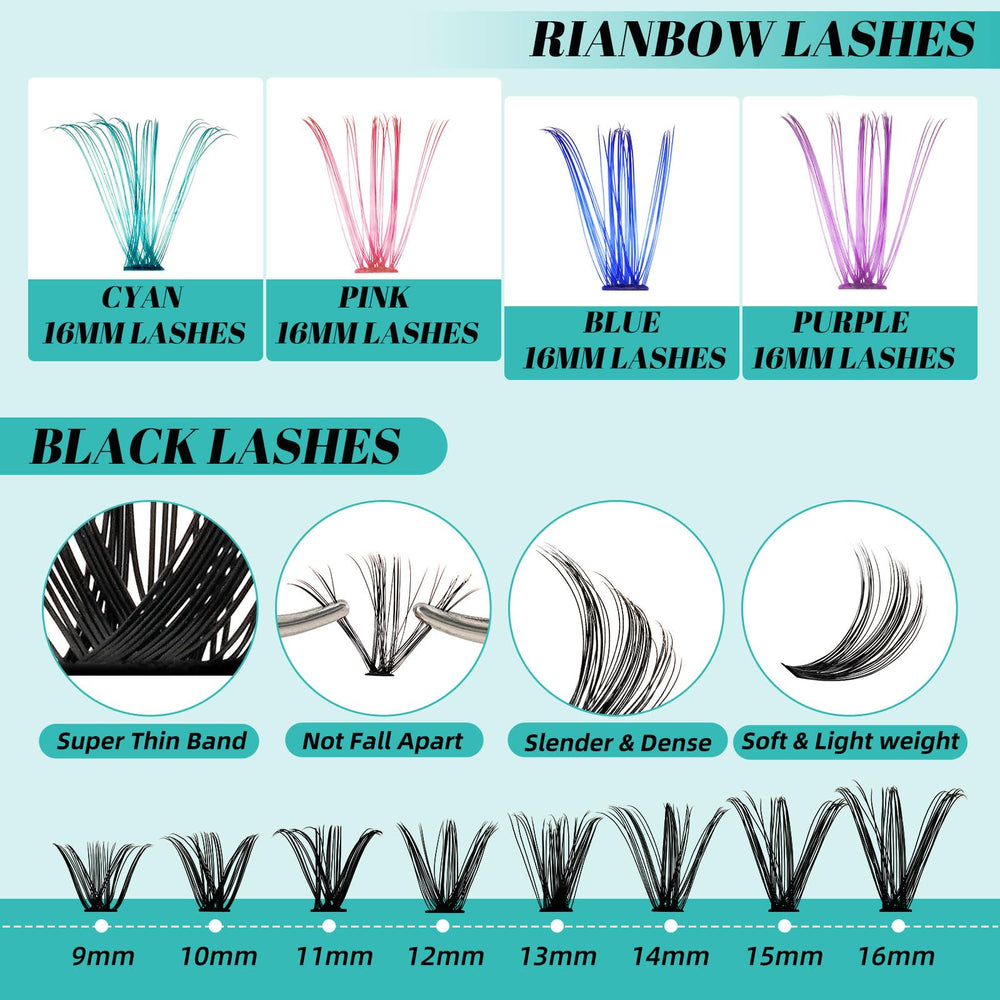 AMZGIRL LASH tweezers and applicator displayed for precise application