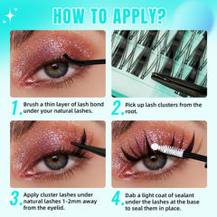 AMZGIRL LASH finished cosplay look showing dramatic anime-style eye-enhancement benefit
