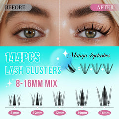AMZGIRL tweezers, white glue and remover laid out for precise application