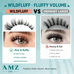 AMZGIRL LASH side view of curl profile showing elevated tip lift