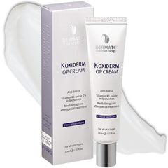 Anacis Vitamin K1 Oxiderm Cream targets scar appearance for smoother skin.