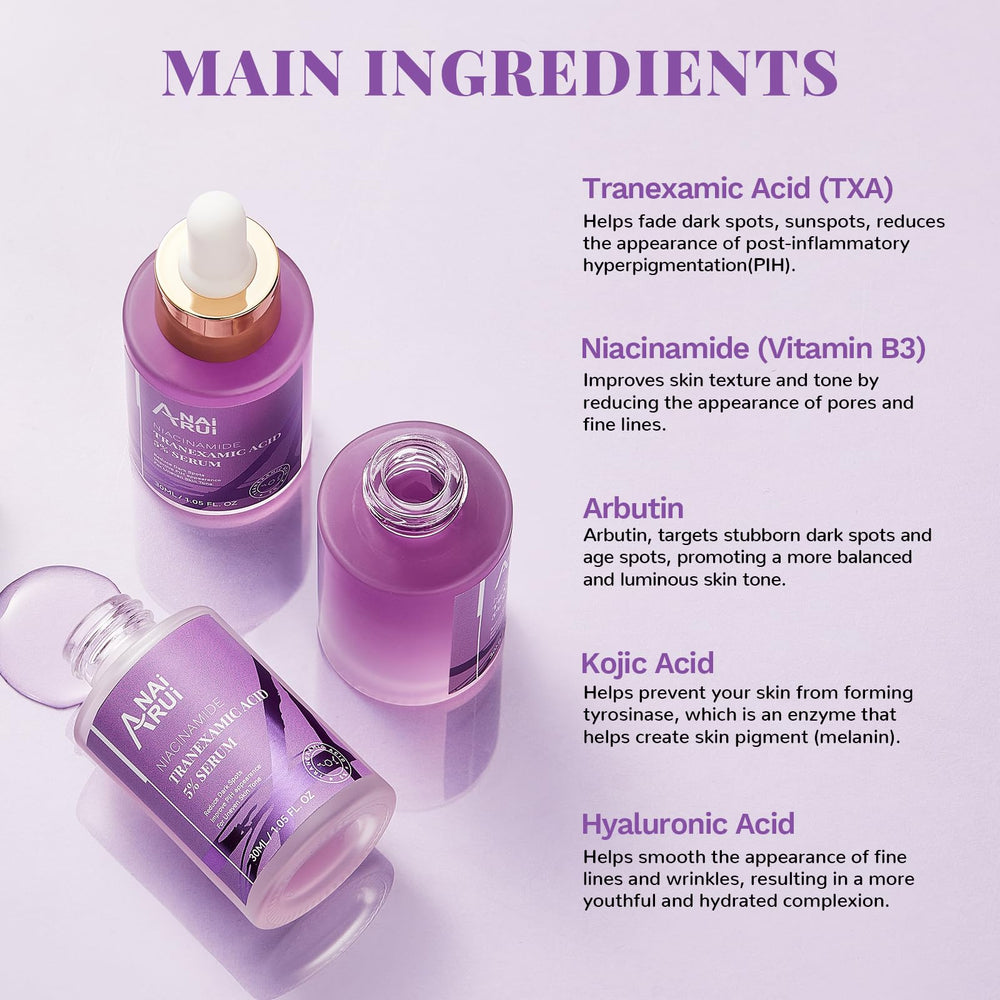 ANAI RUI arbutin kojic acid blend emphasizing clarifying effect