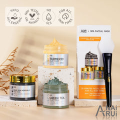 ANAI RUI Dead Sea mud mask application reveals a smooth, clean feel