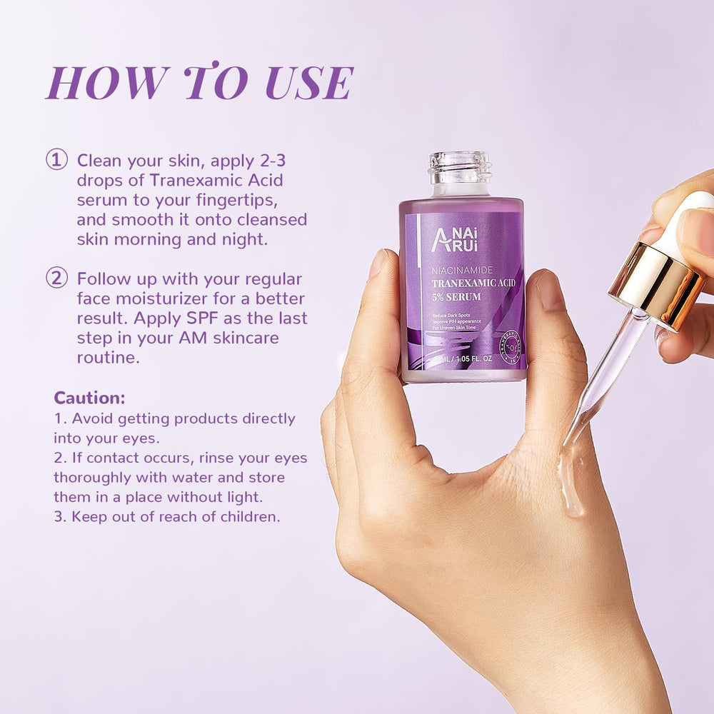 ANAI RUI fragrance-free packaging conveys gentle skincare routine