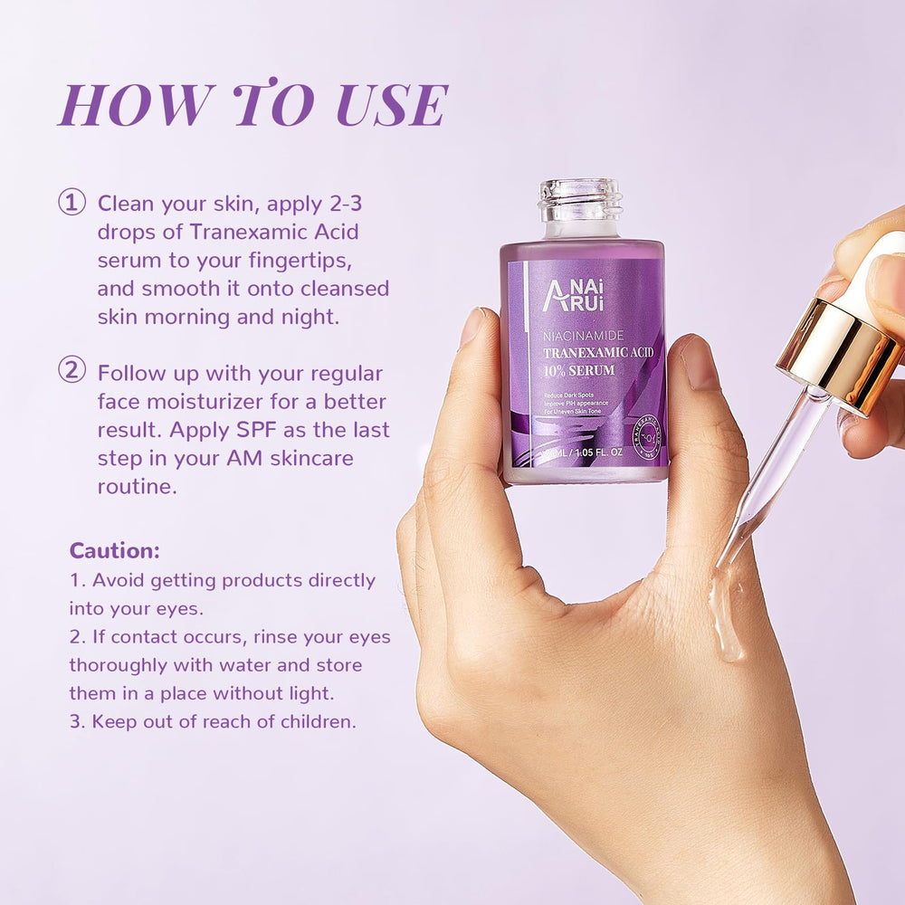 ANAI RUI packaging with box and bottle ideal for travel