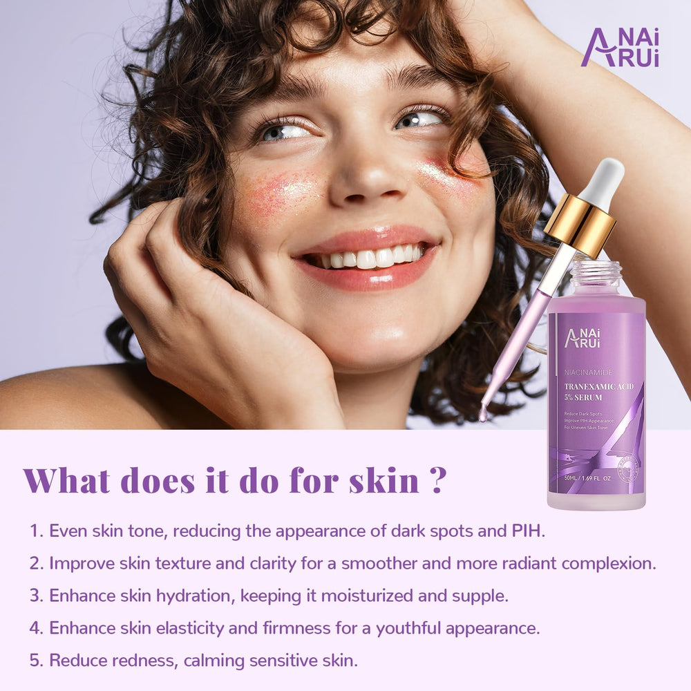 ANAI RUI serum dropper action illustrating precise controlled application