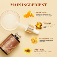 ANAI RUI Vitamin C Serum silky texture for smooth application