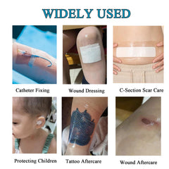 ANAMPION transparent bandage blocks dirt while keeping tattoo visible