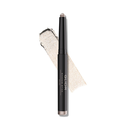 Anastasia Beverly Hills GLIDR Shadow Stick Pearl bottle shows water-resistant formula for all-day color.