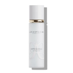 Anastasia Beverly Hills setting spray mist delivering skin-like, non-drying finish.