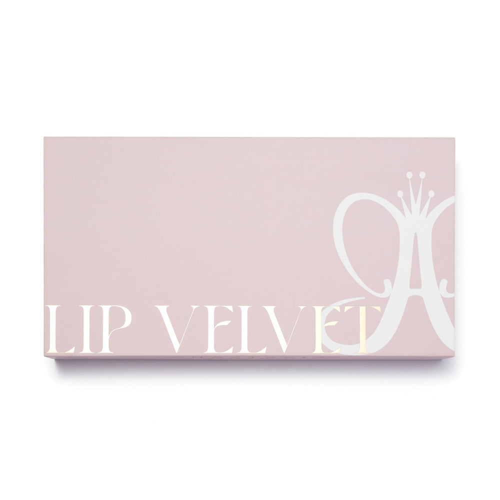Anastasia Lip Velvet teardrop wand close-up for precise one-swipe color.