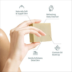 AnatoliaDaphne goat milk soap bar for body cleansing, soft skin.