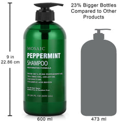 Creamy peppermint shampoo lather on hand from AnatoliaDaphne