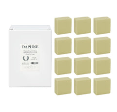 AnatoliaDaphne Aleppo soap bar with olive oil cleanses gently and moisturizes skin.