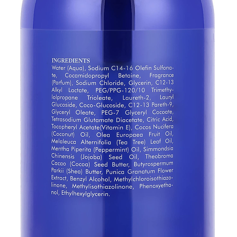 AnatoliaDaphne Tea Tree Body Wash 600 ml bottle displayed on counter.