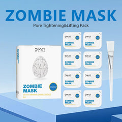 ANCAI Zombie Mask rinse-off after drying for a clean finish.