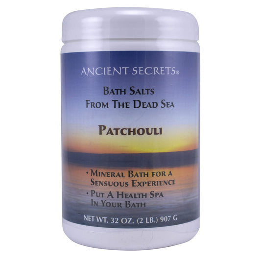 Ancient Secrets Mineral Baths packaging showing the two-pack for easy home spa use