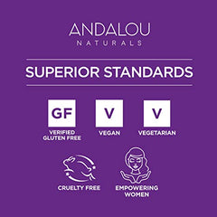 Andalou Naturals BioActive 8 Berry Mask enzyme-based formula close-up highlights gentle renewal