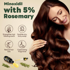 Andelusita minoxidil beard application focuses on hair growth support for facial hair.
