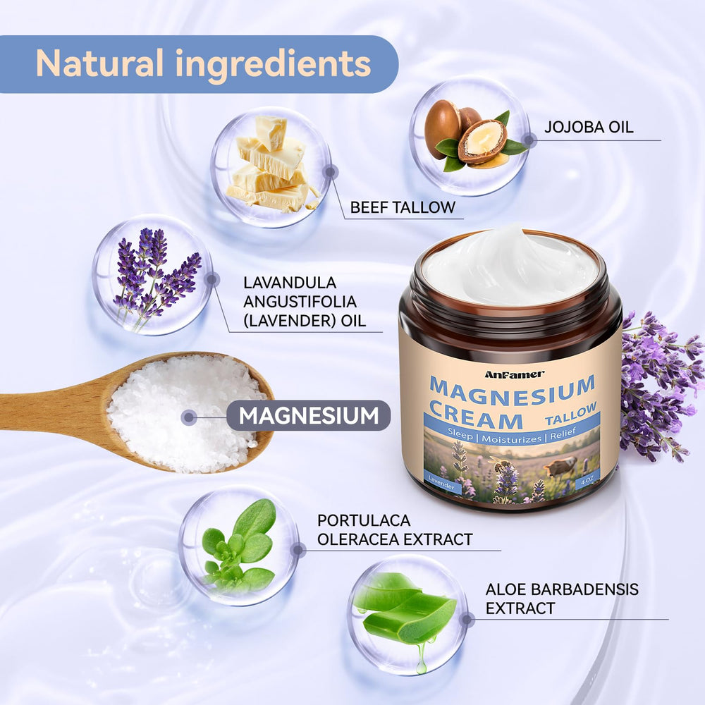 AnFamer shea jojoba vitamin E hydration deeply moisturizes dry skin.