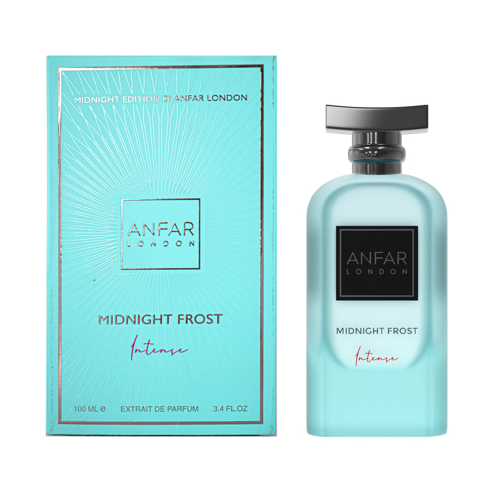 ANFAR LONDON Midnight Frost bottle with cap open for application