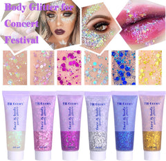 Angels Beauty lips glitter gel purple delivers playful color pops for bold styles