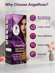 AngeRose botanicals ginger and ginseng highlight gentle care.