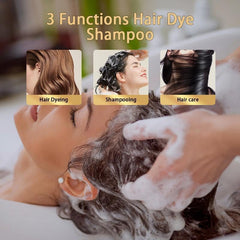 Angerose after-use image displays soft, vibrant hair shine