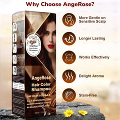 Angerose gray-cover result image shows effective gray hair coverage